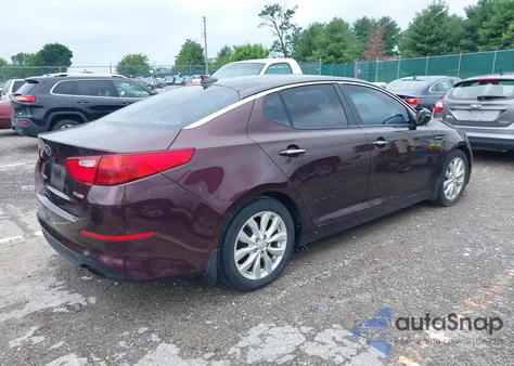 2015 Kia Optima Ex из США, поврежденный, VIN 5XXGN4A72FG386303